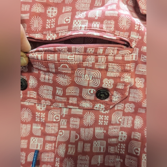 PROJEK RAW 4X RES &WHITE SHIRT SLEEVE BUTTON DOWN COLLARED SHIRT - Picture 3 of 6